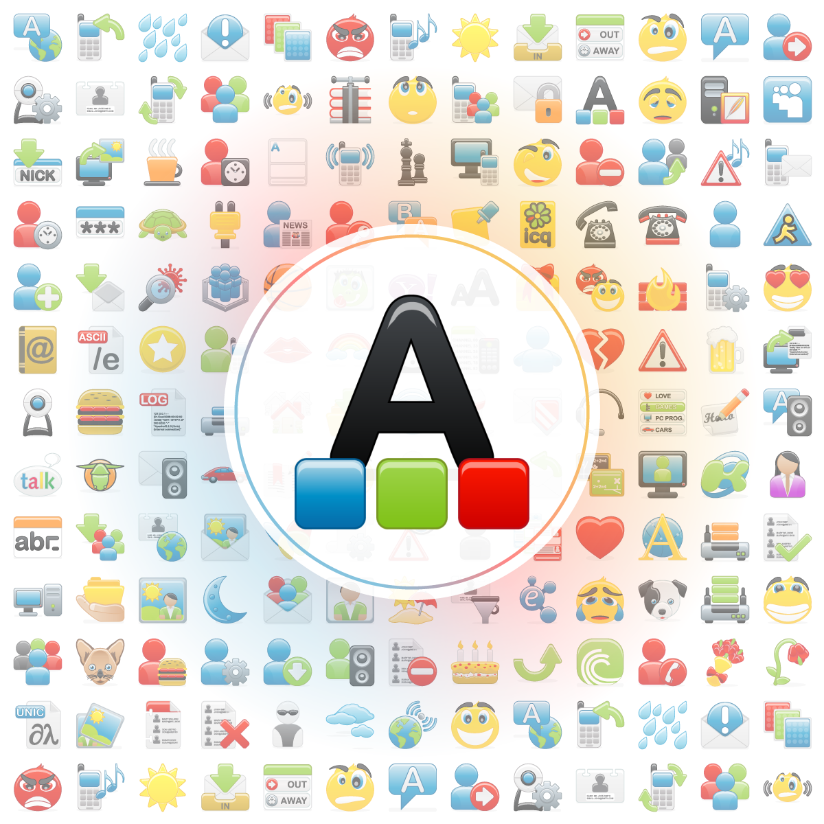 Font color Icon - Iconshock