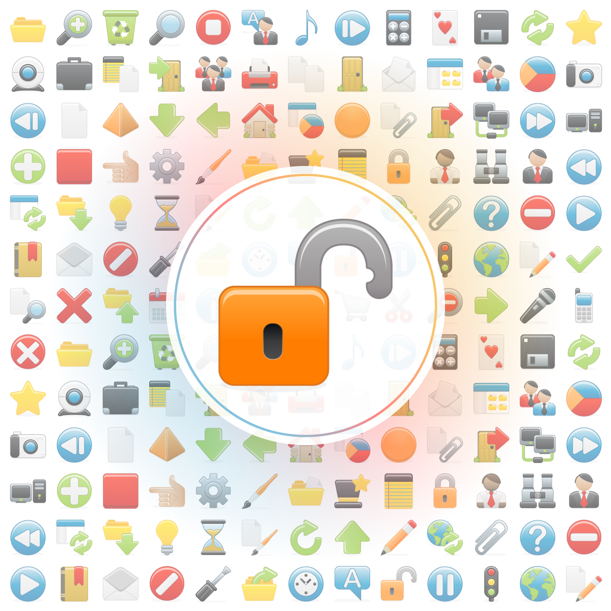 Unlock Icon - Iconshock