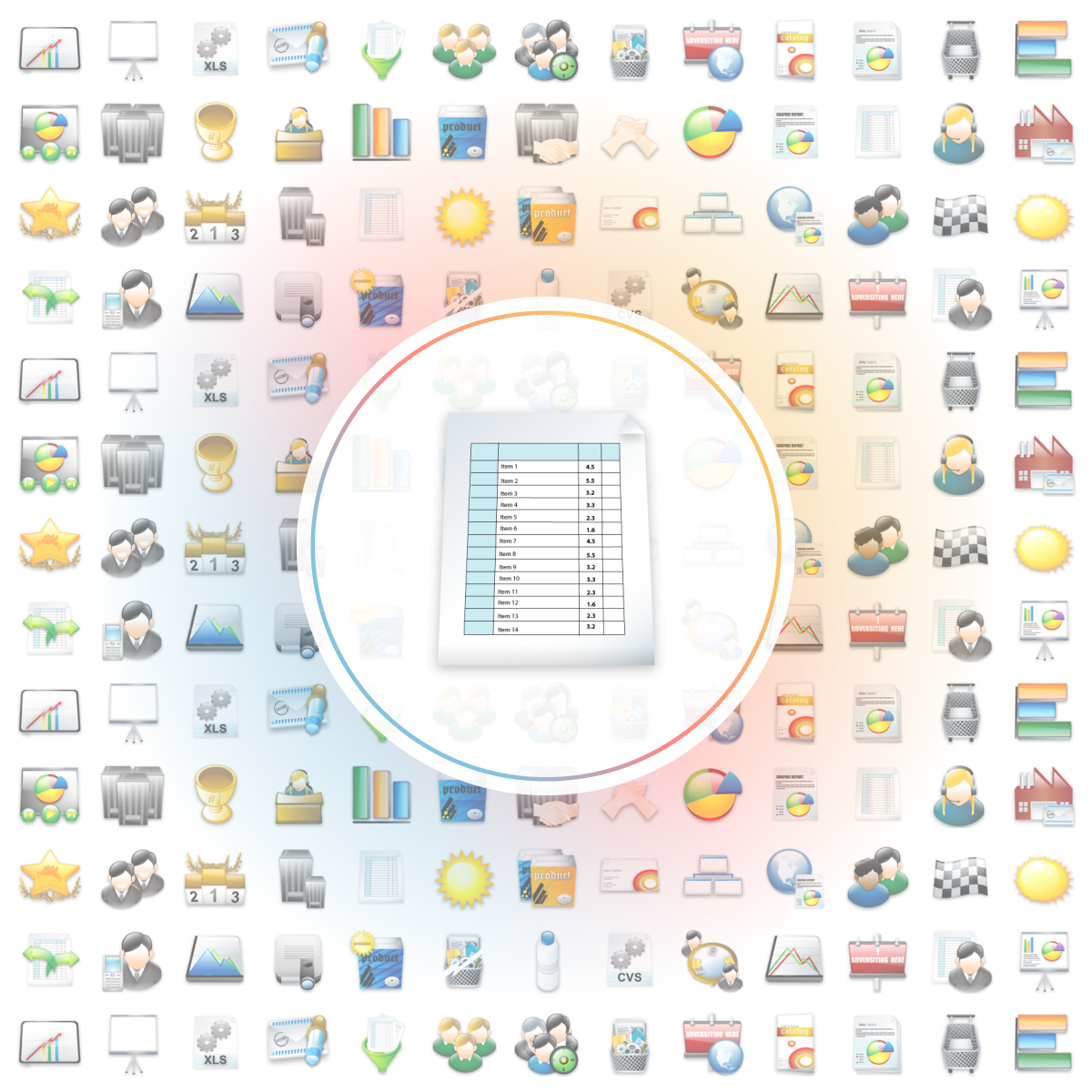 Report Icon - Iconshock