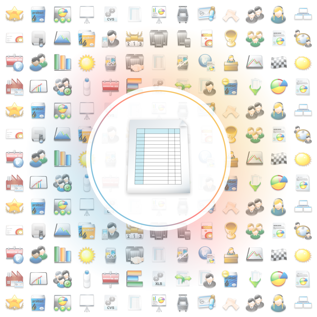 Summary Icon - Iconshock
