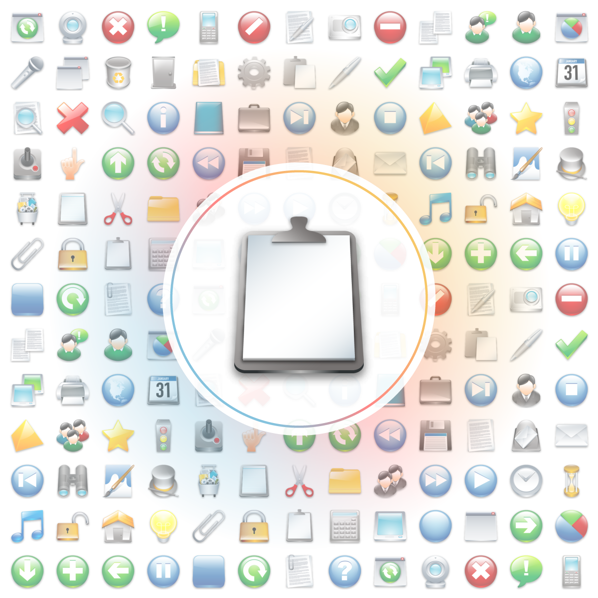 Clipboard Icon - Iconshock