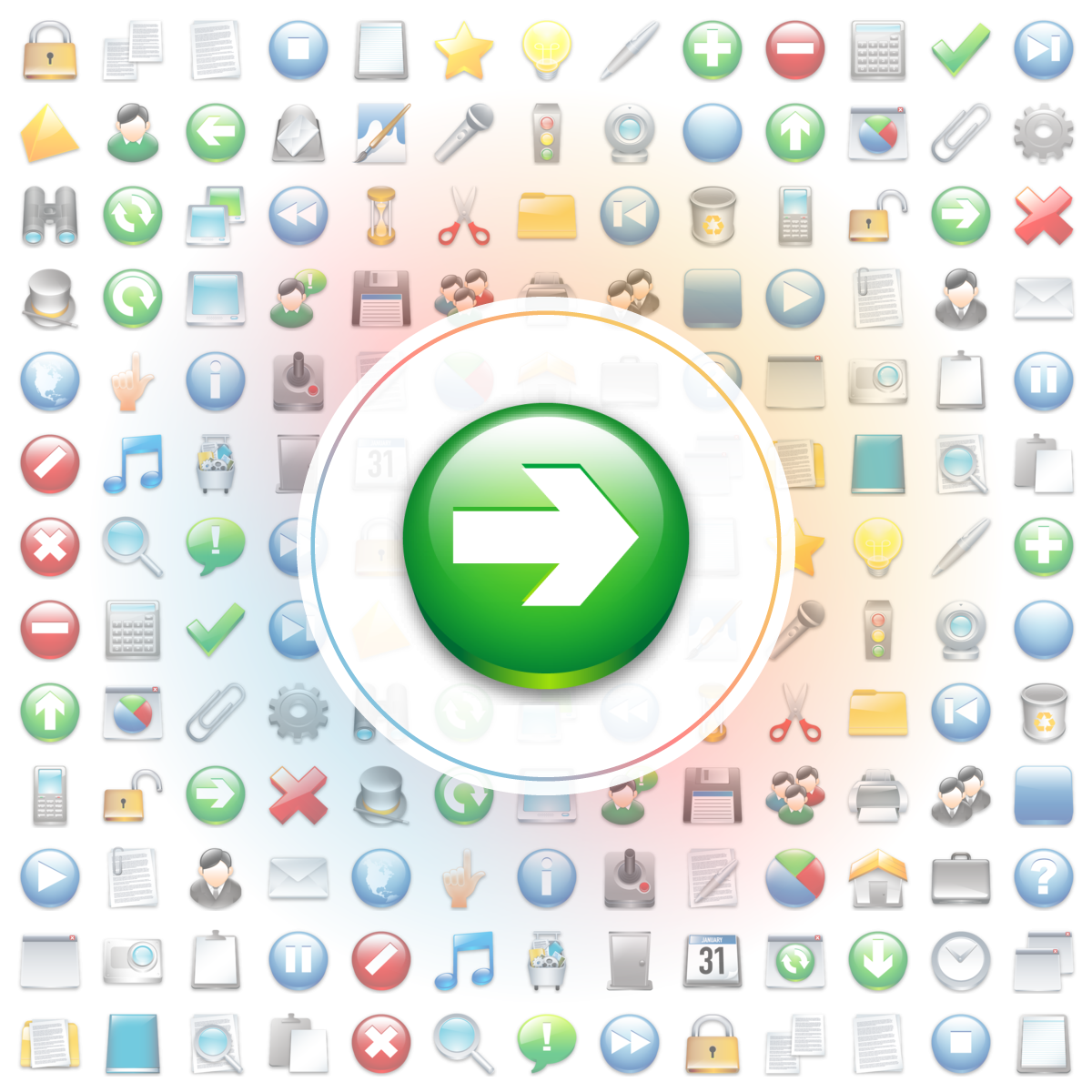 Next Icon - Iconshock