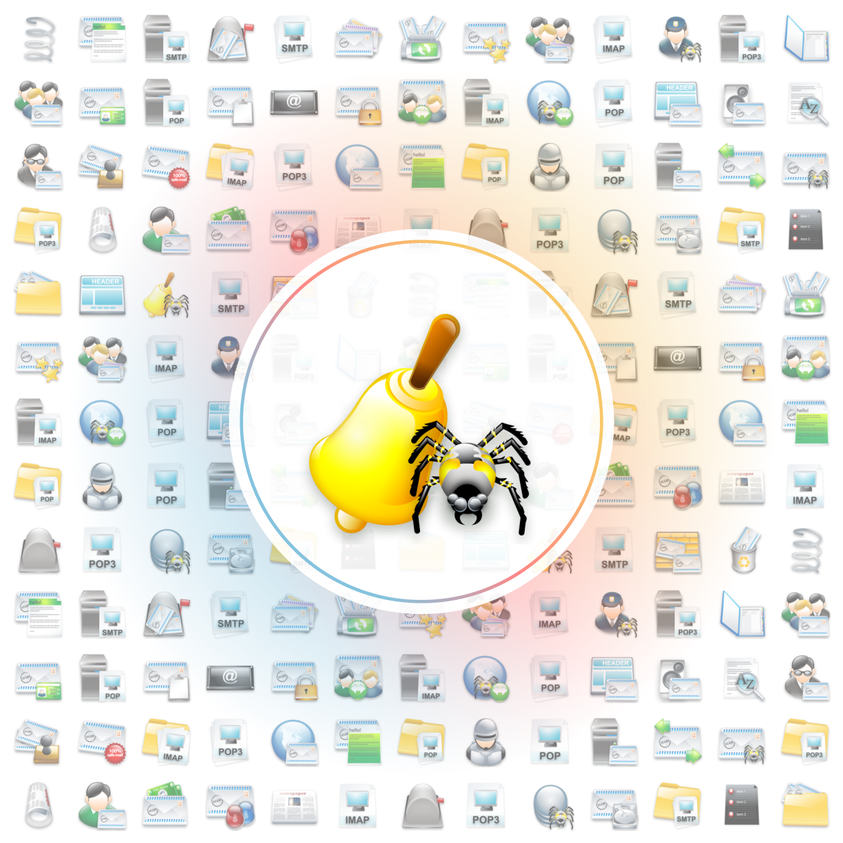 Virus alert Icon - Iconshock