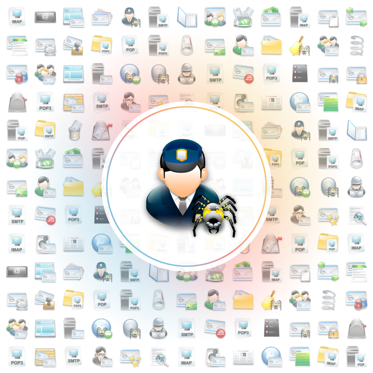 Virus inspector Icon - Iconshock