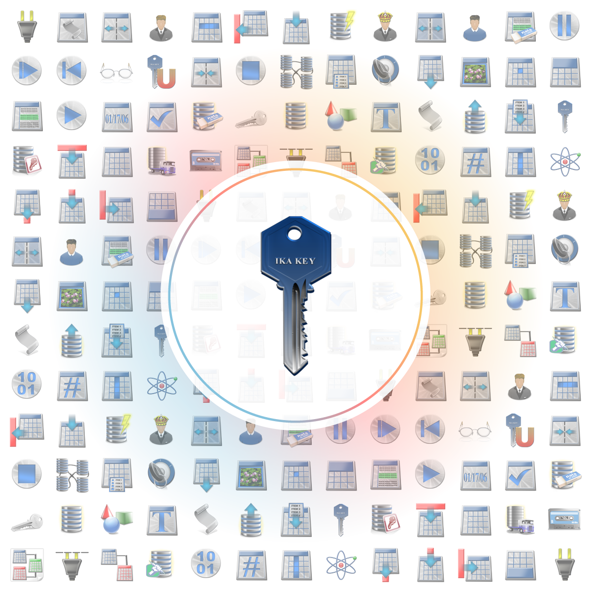 Primary key Icon - Iconshock