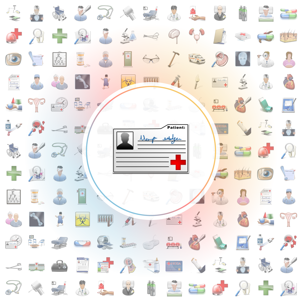 Patient information Icon - Iconshock