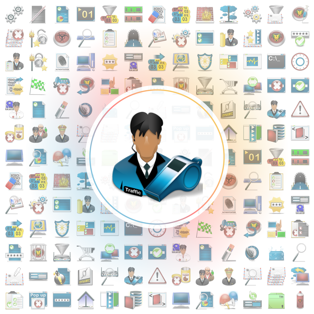 Traffic control Icon - Iconshock