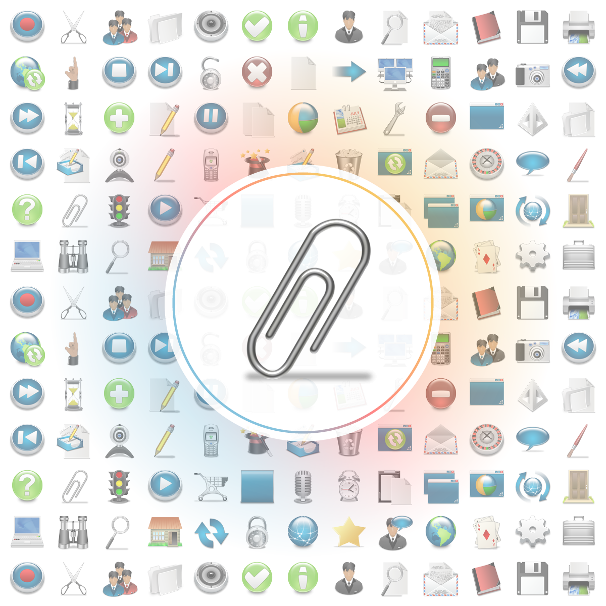 Clip Icon - Iconshock