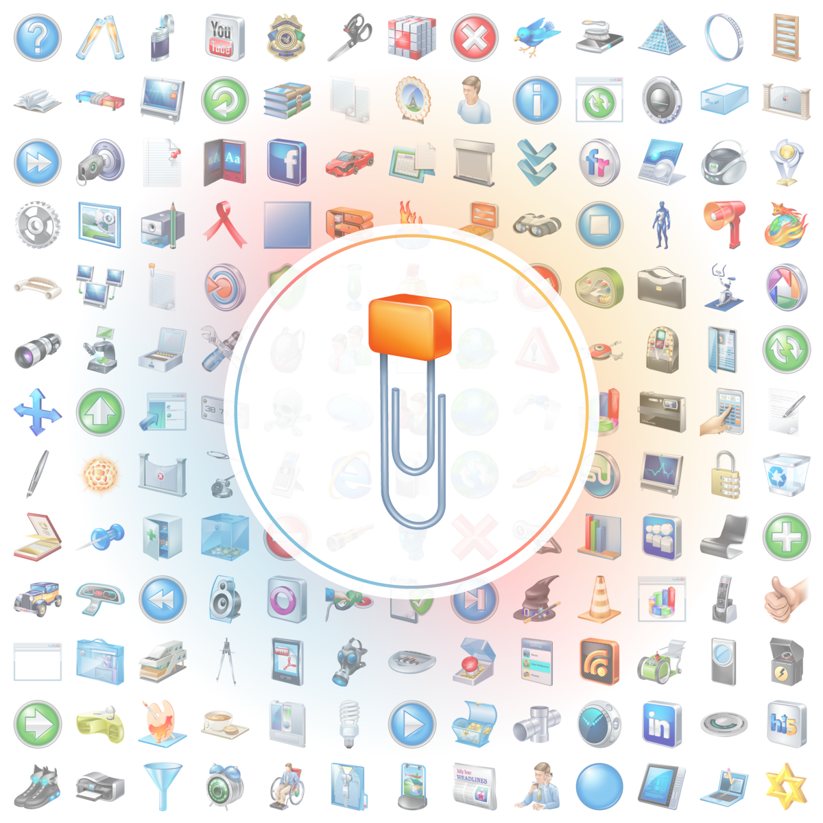 Clip Icon - Iconshock