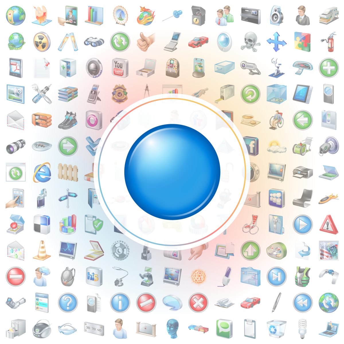 Sphere Icon - Iconshock