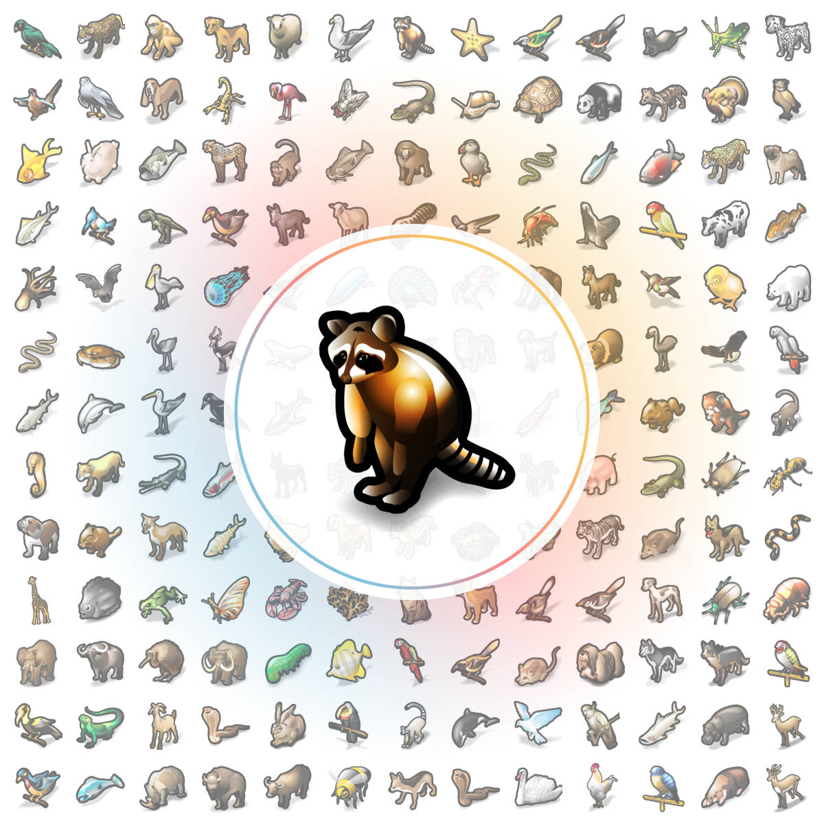 Raccoon Icon - Iconshock