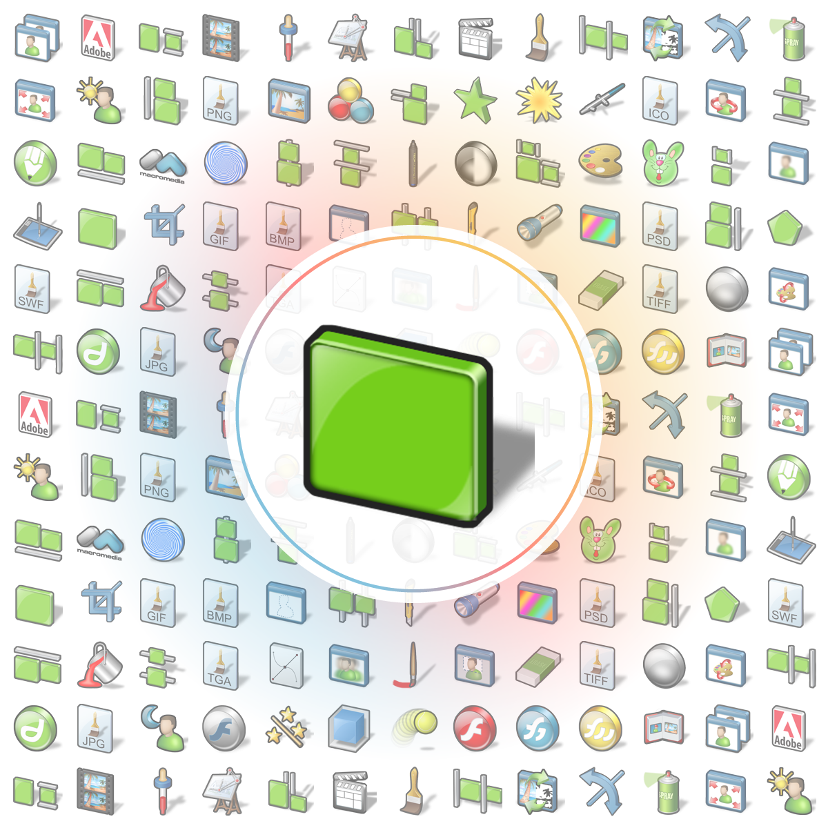 Square Icon - Iconshock