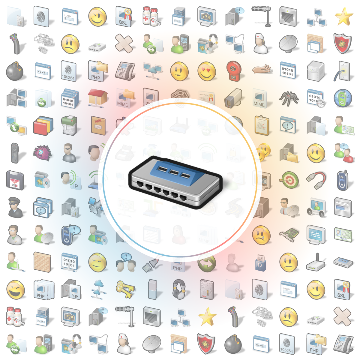 Hub Icon - Iconshock