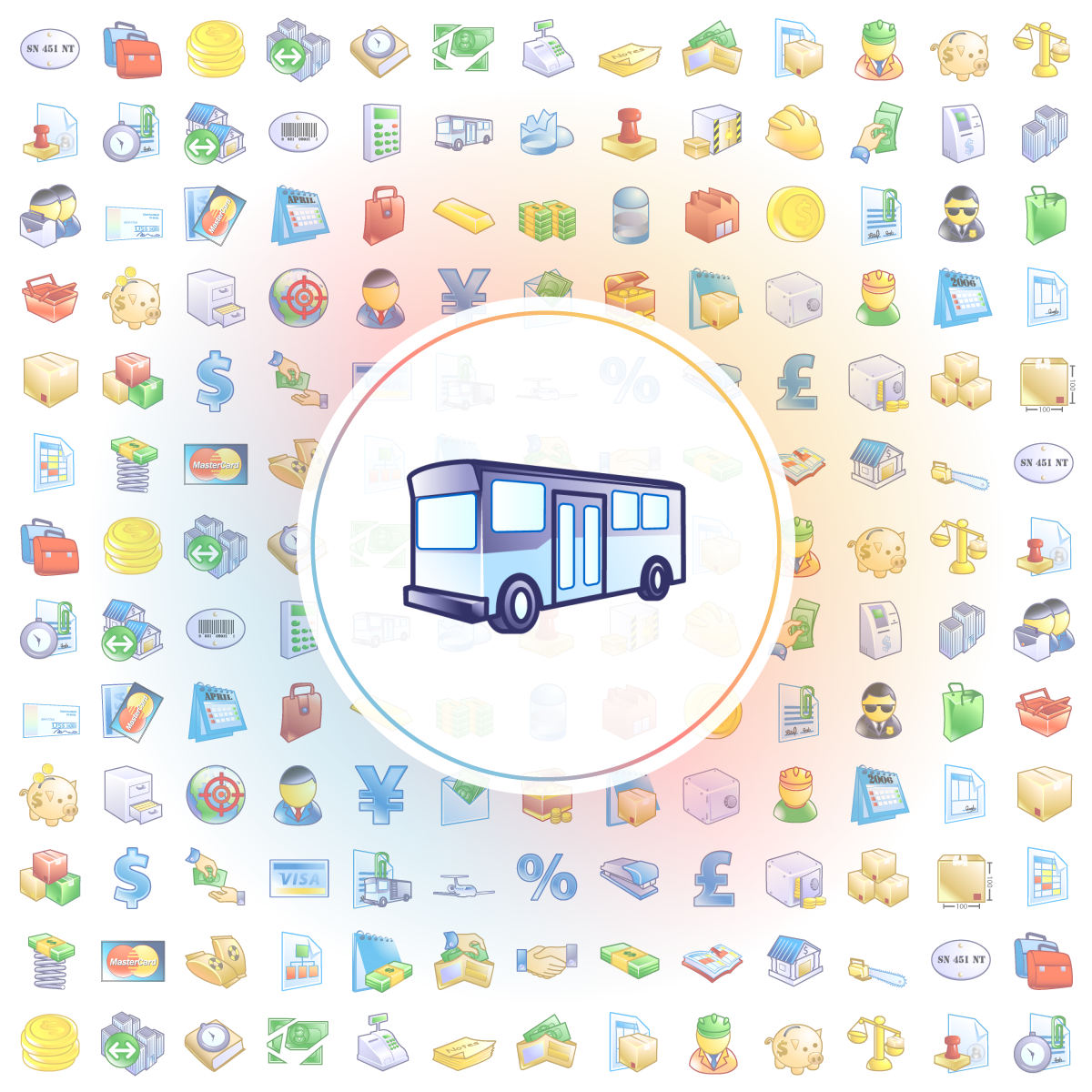 Bus Icon - Iconshock