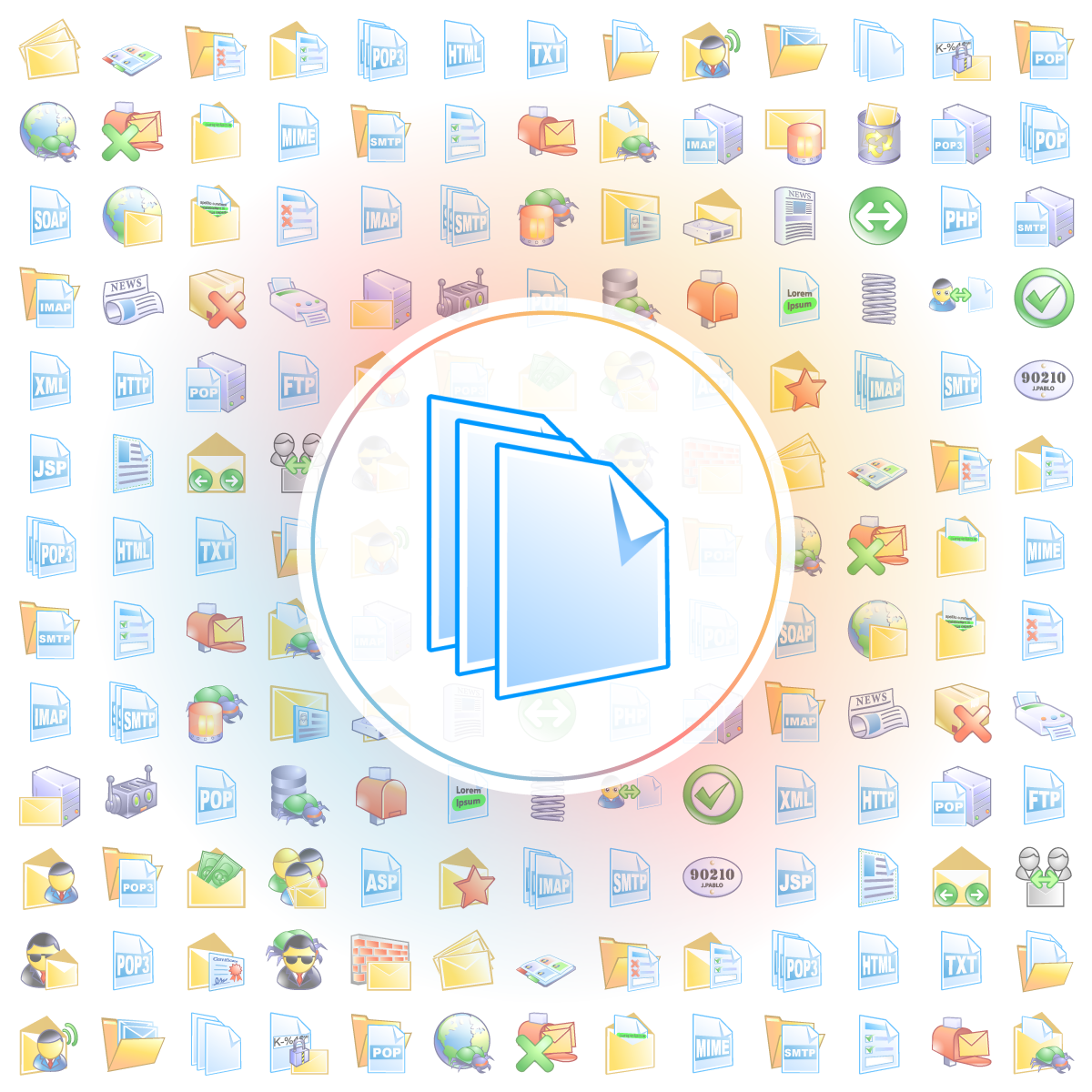 Documents Icon - Iconshock