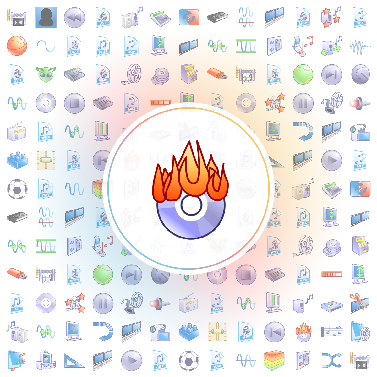 Cd burn Icon - Iconshock