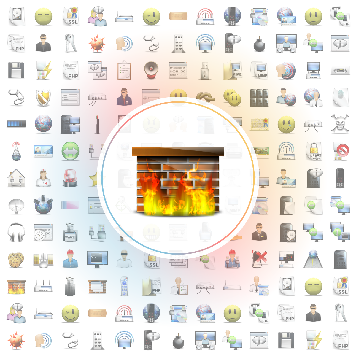 Firewall Icon - Iconshock