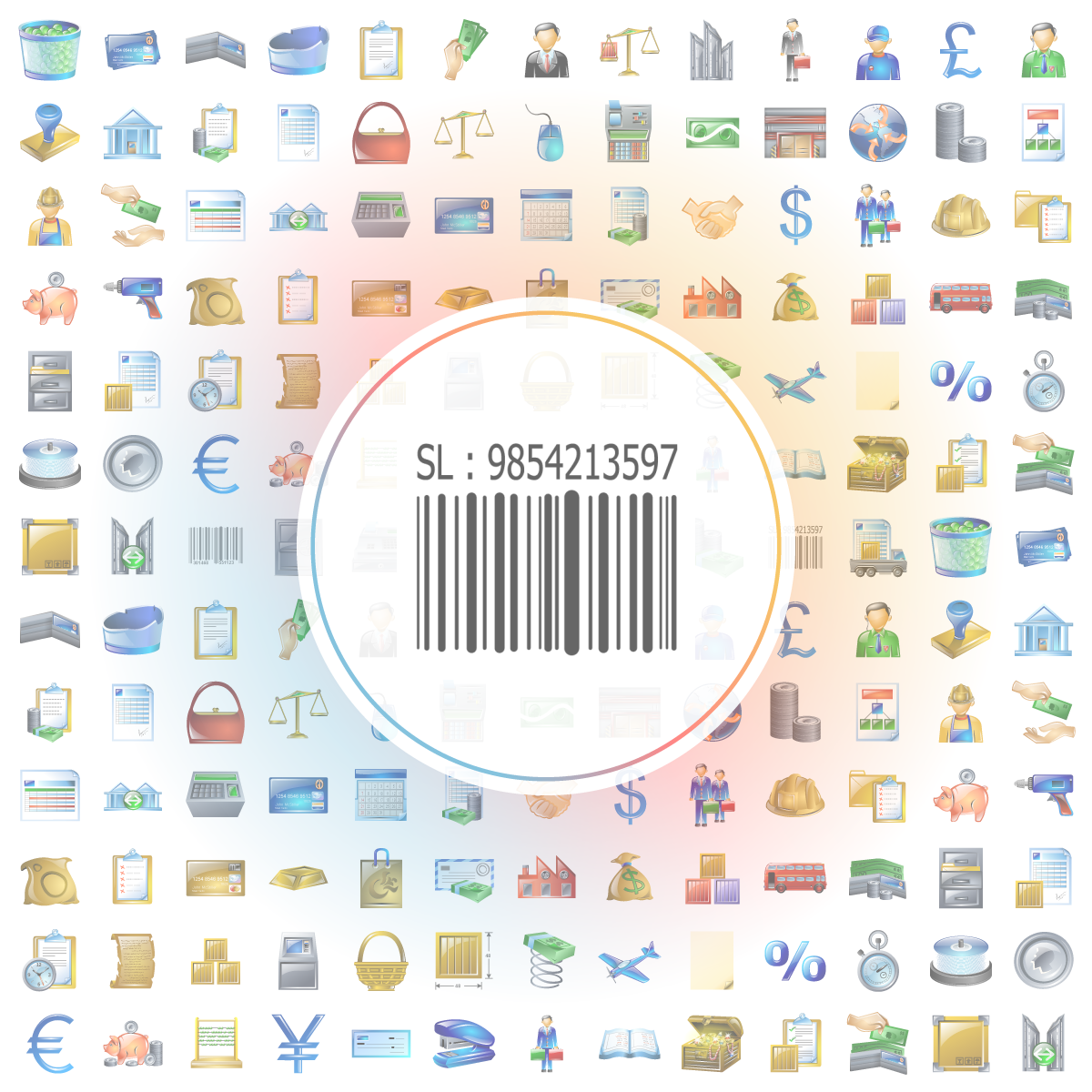 Serial number Icon - Iconshock