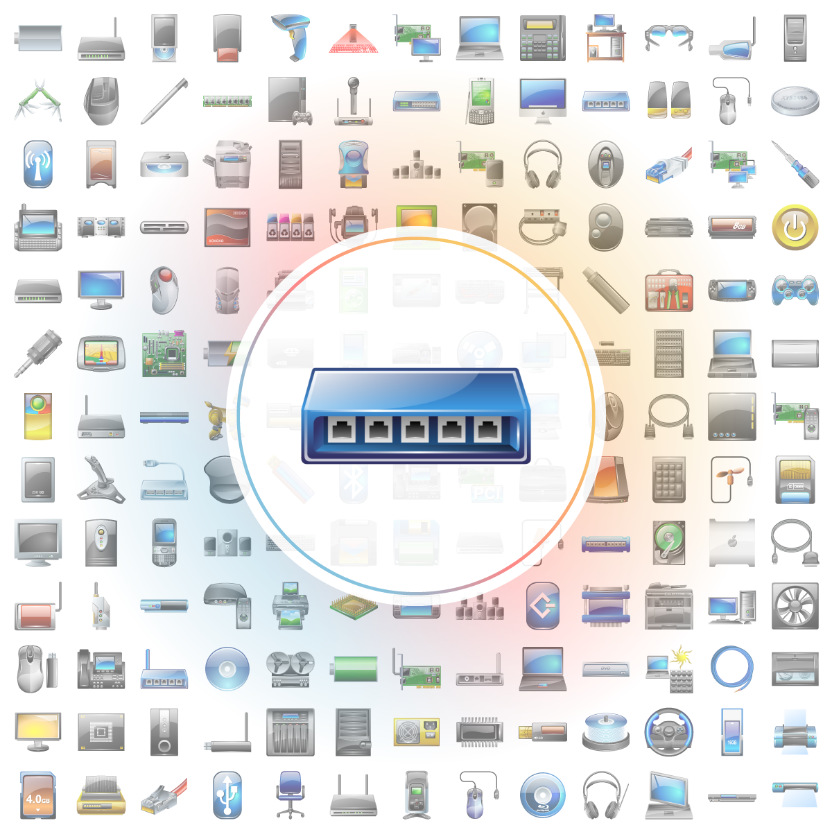 Hub Icon - Iconshock