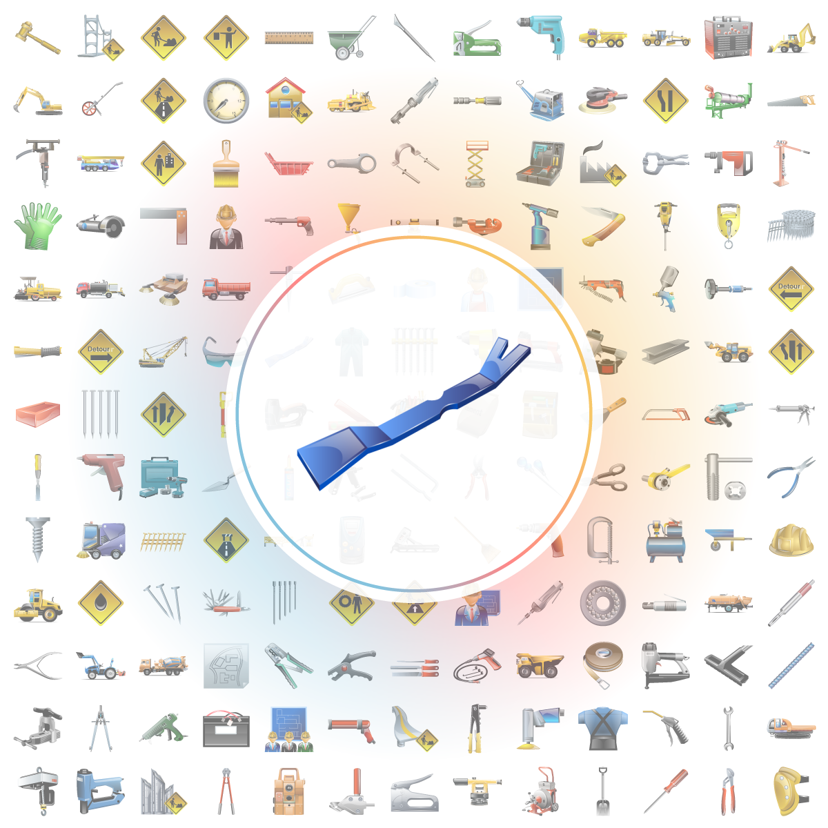 Pry bar Icon - Iconshock