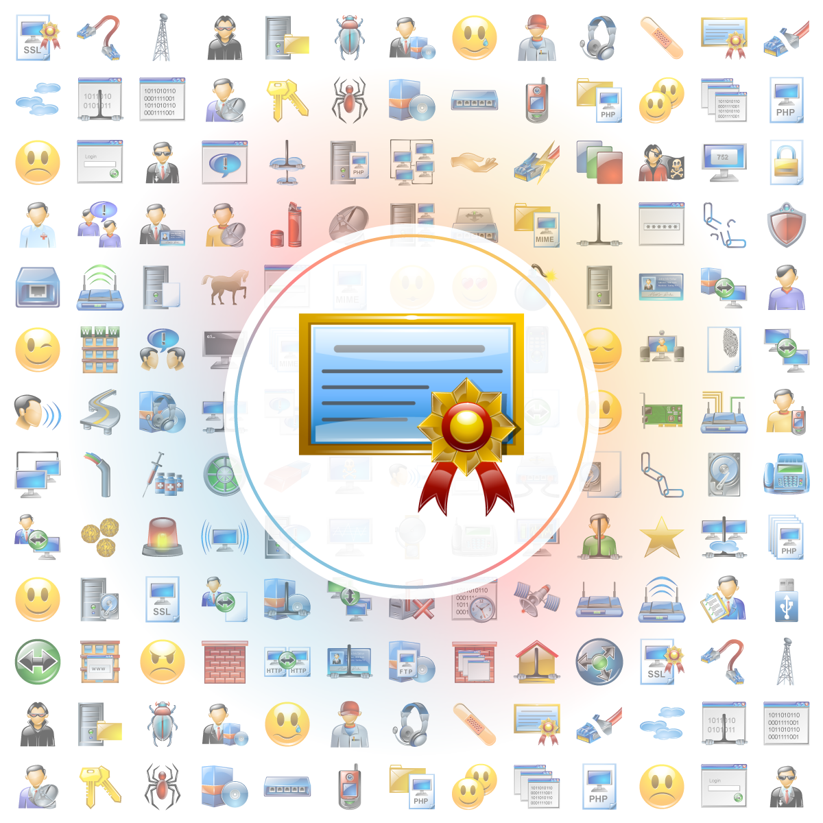 Certificate Icon - Iconshock