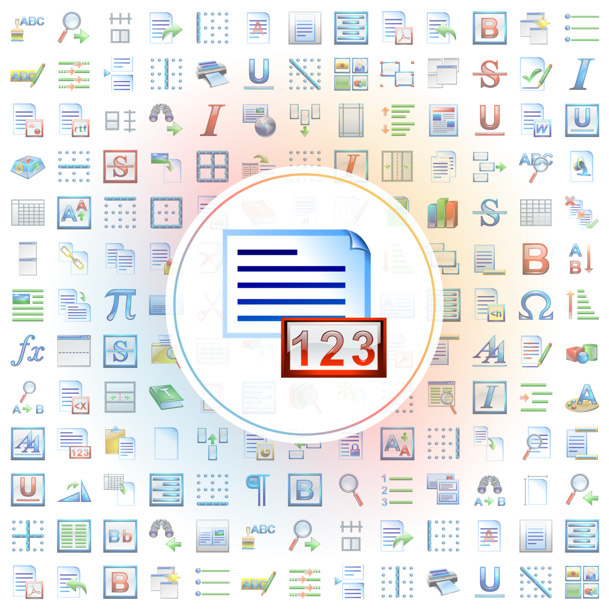 Word count Icon - Iconshock