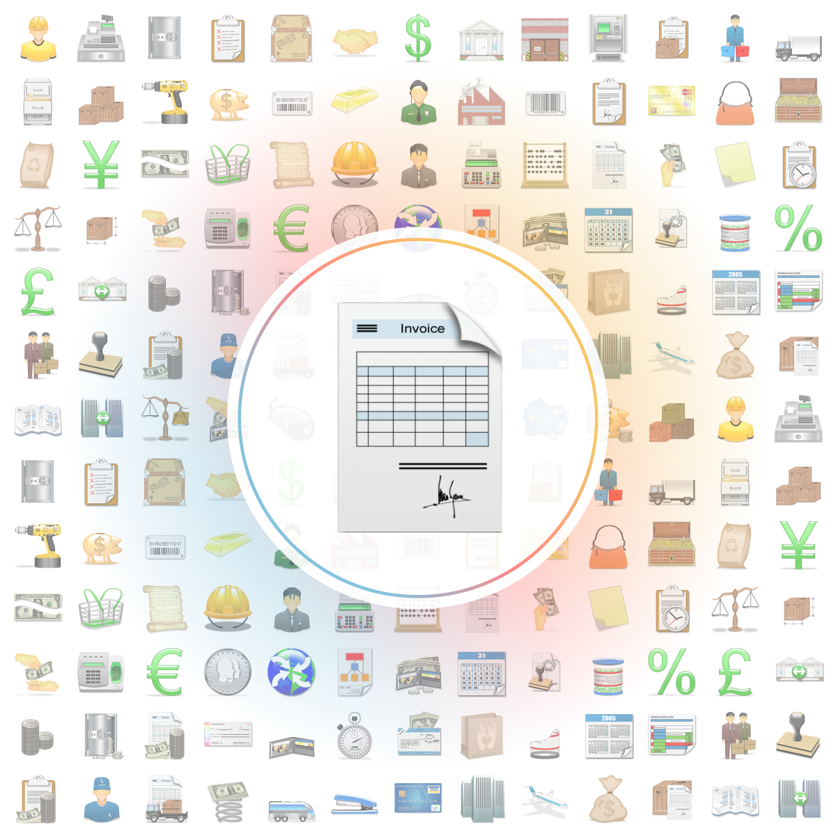 Invoice Icon - Iconshock