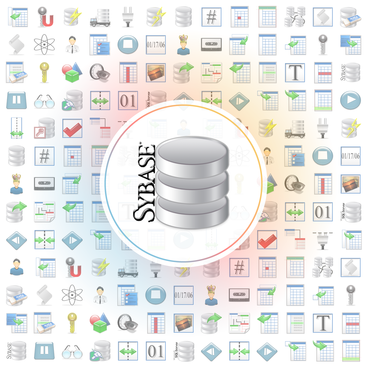 Sybase Icon Iconshock
