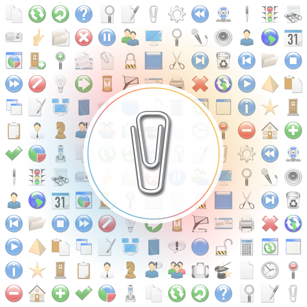 Clip Icon - Iconshock