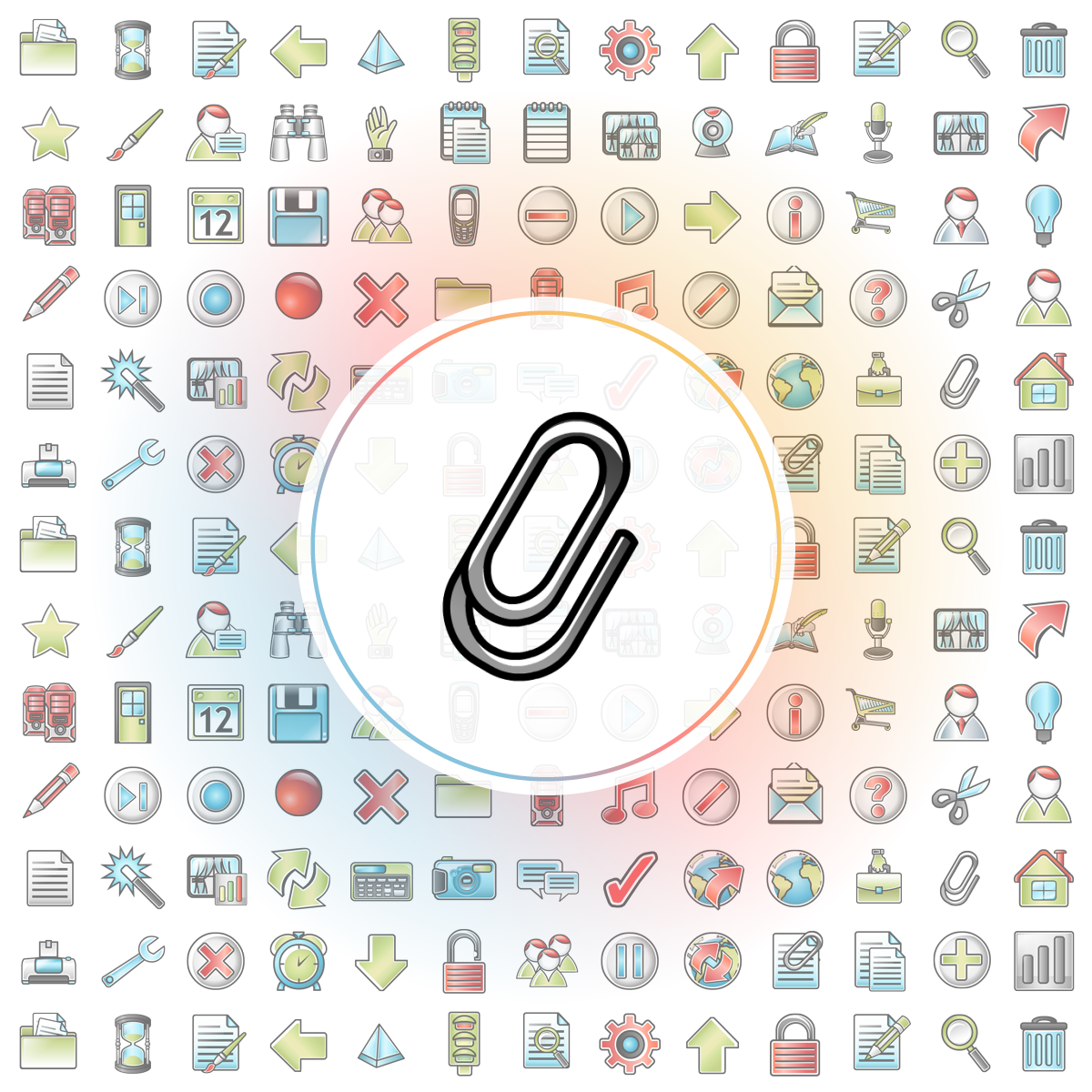 Clip Icon - Iconshock