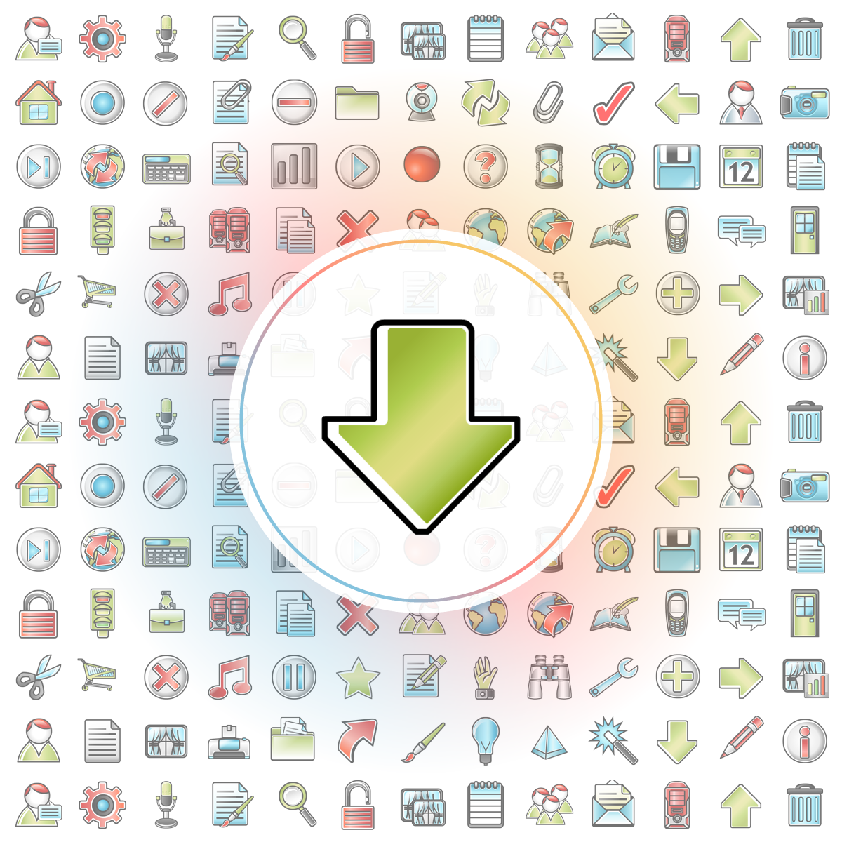 Down Icon - Iconshock