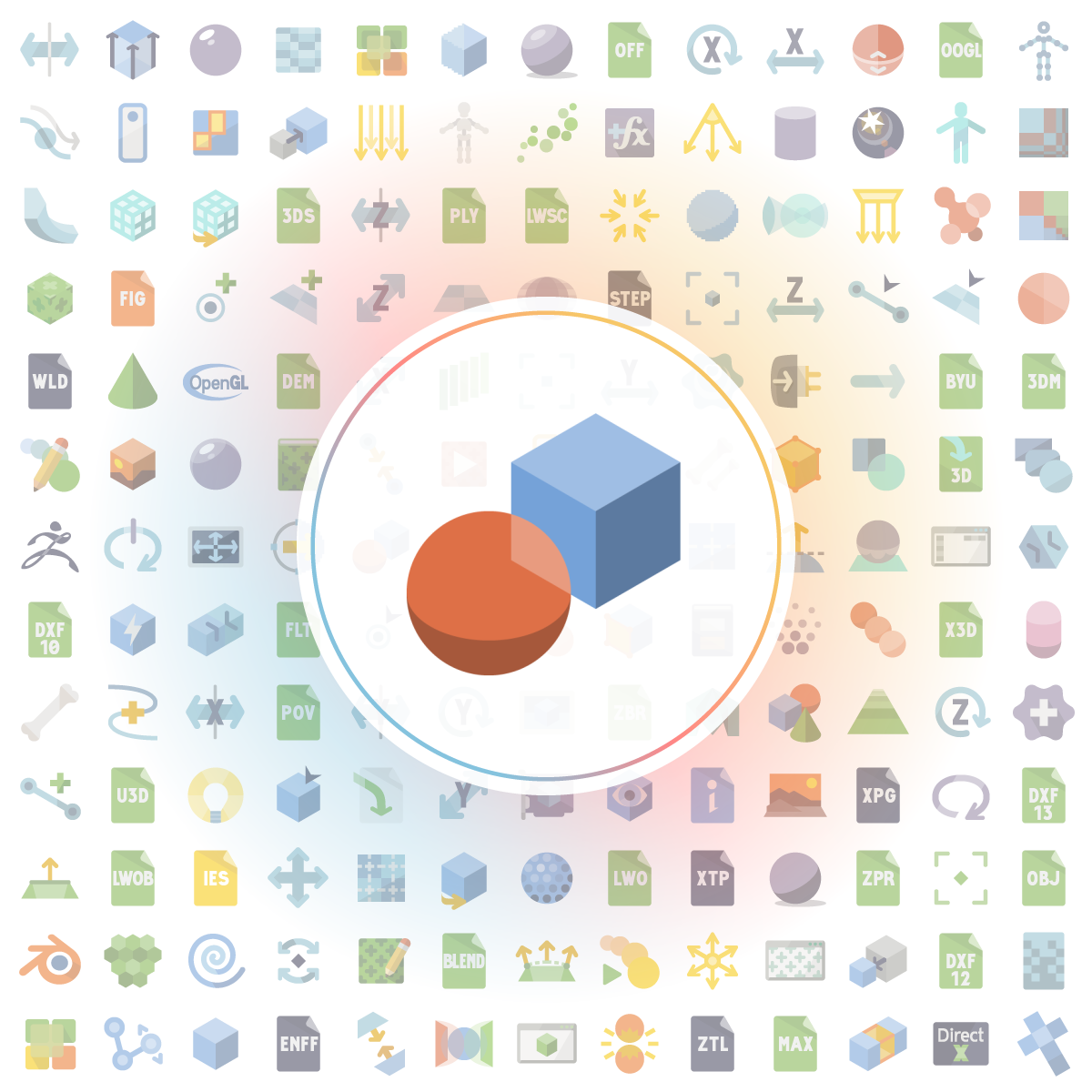 Boolean_operation Icons - Iconshock