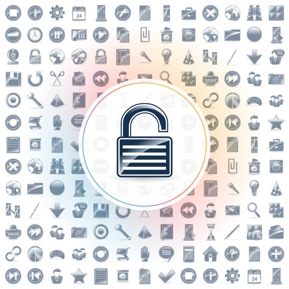 Unlock Icon - Iconshock