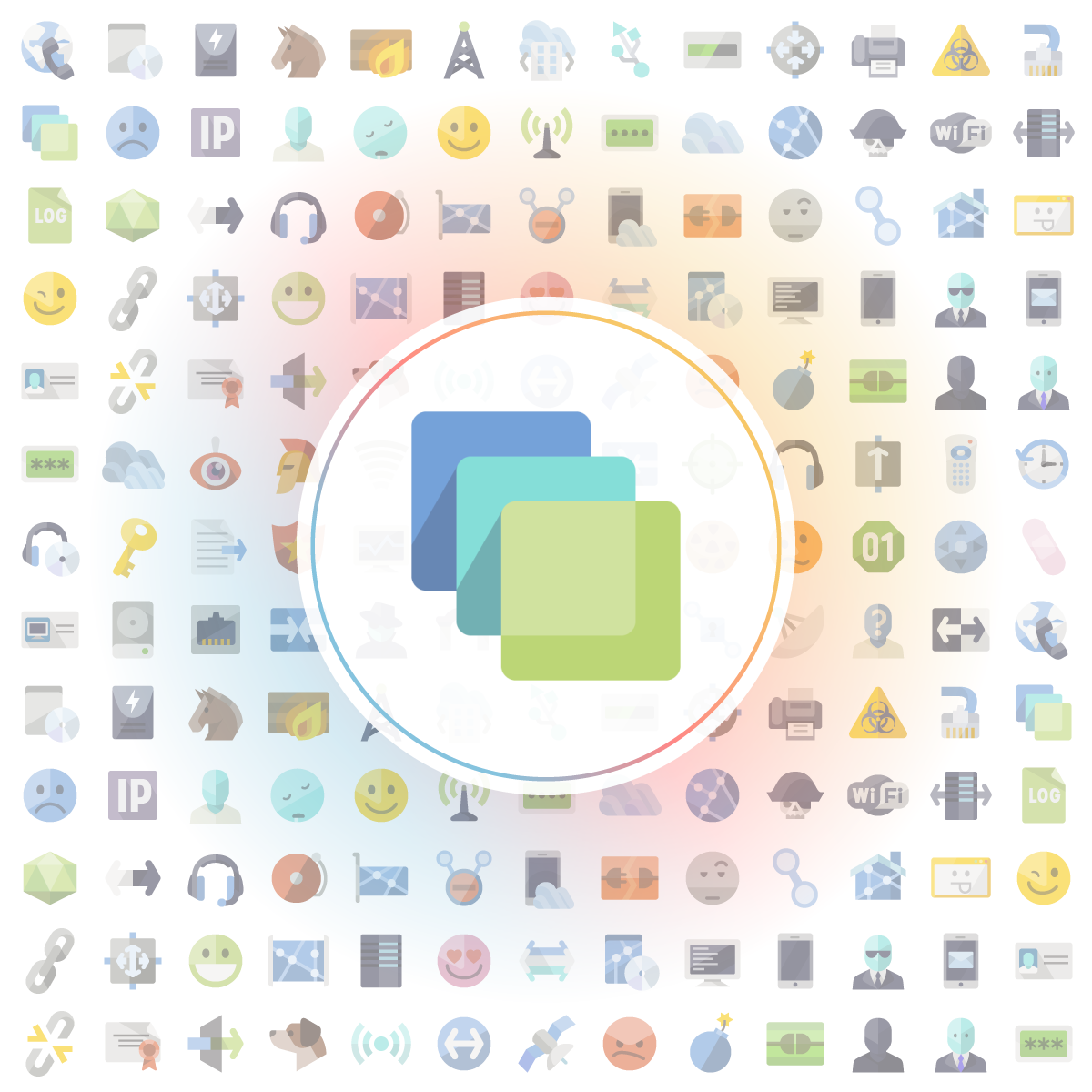 Osi model Icon - Iconshock