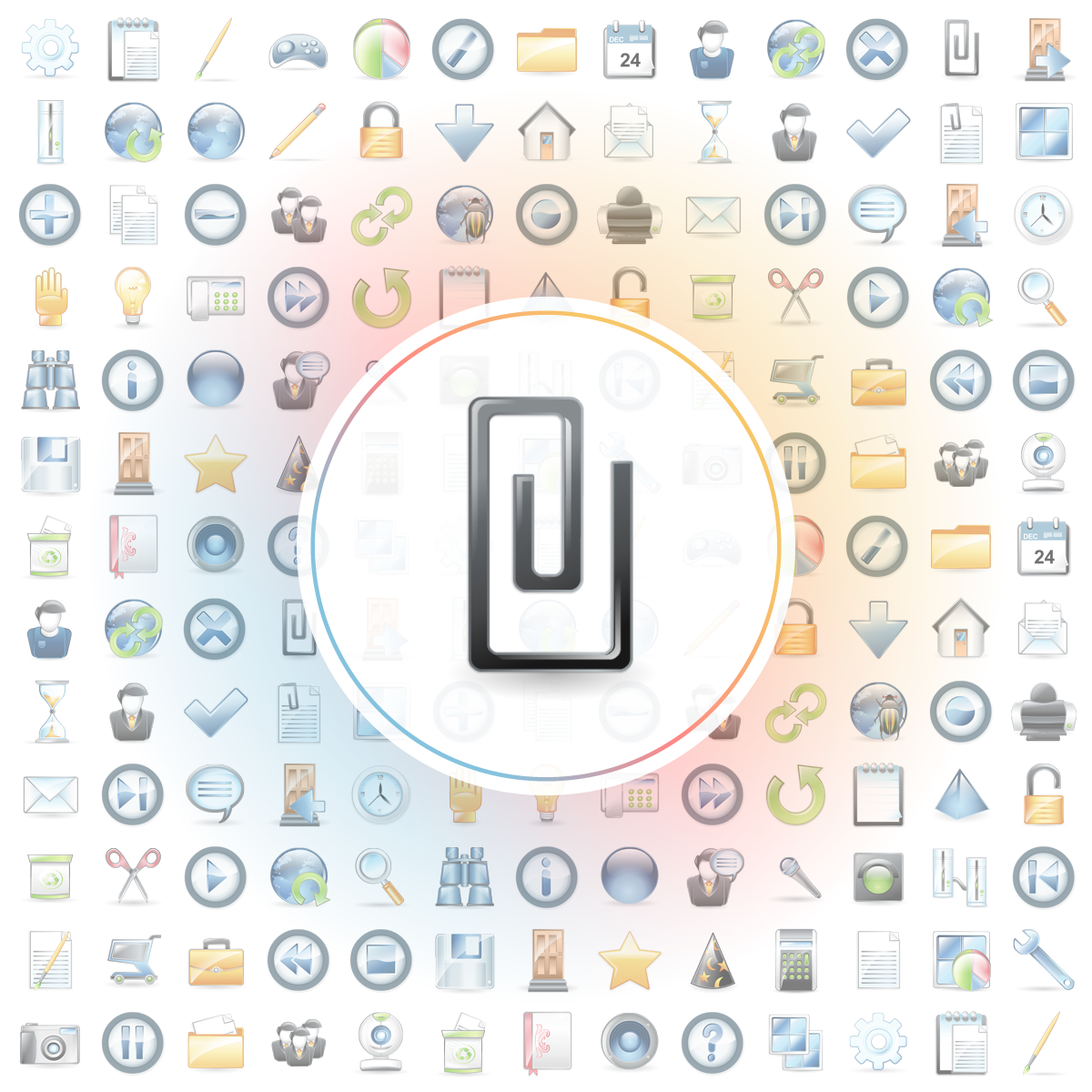 Clip Icon - Iconshock