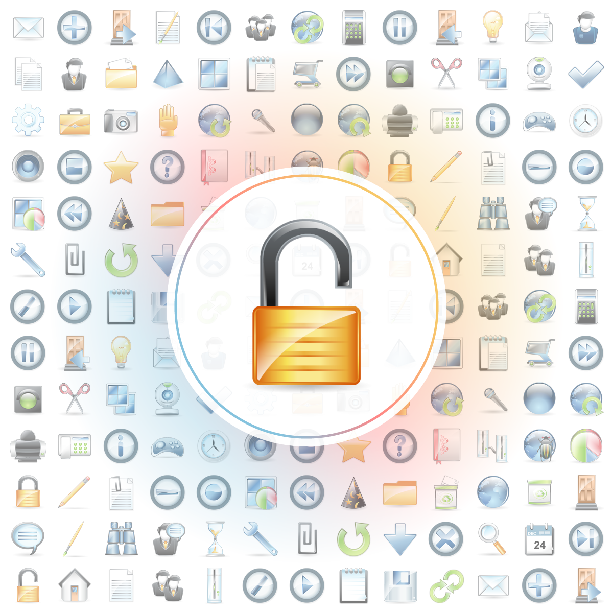 Unlock Icon - Iconshock