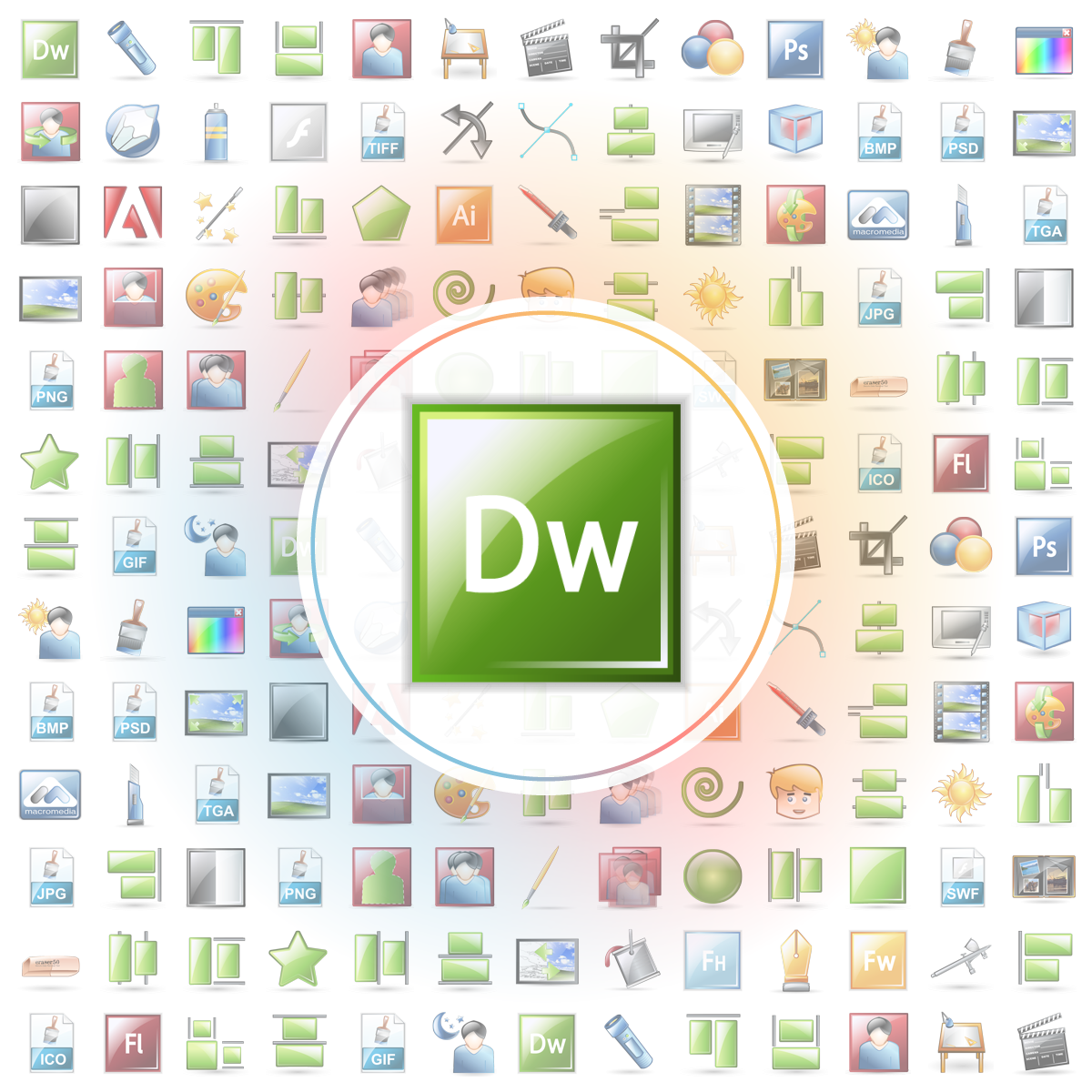 Dreamweaver Icon - Iconshock