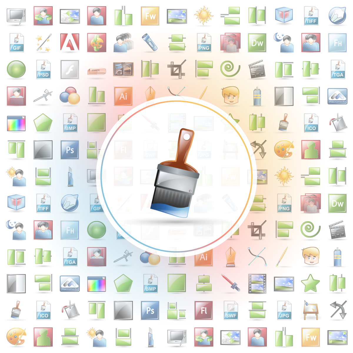 Paint Icon - Iconshock