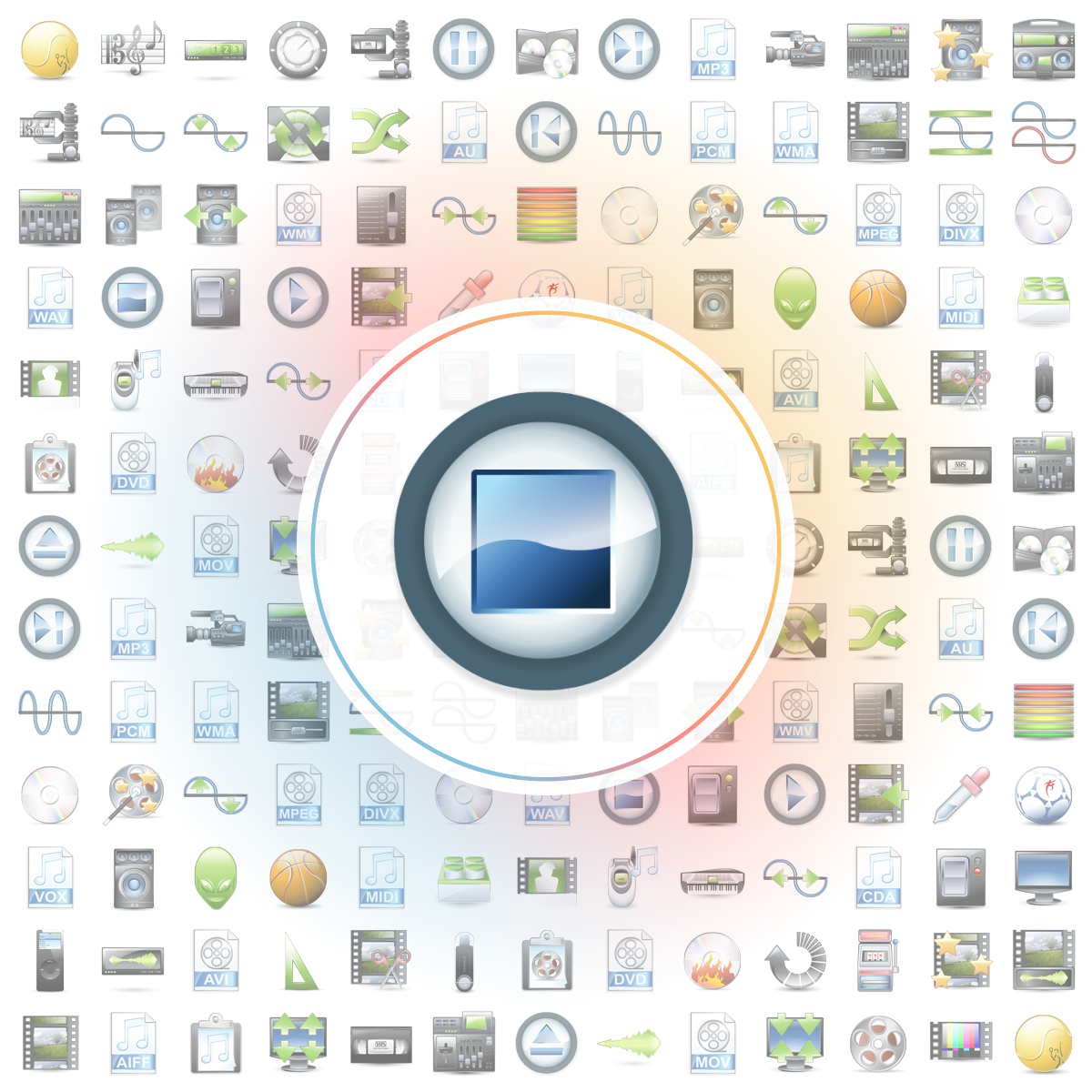 Stop Icon - Iconshock