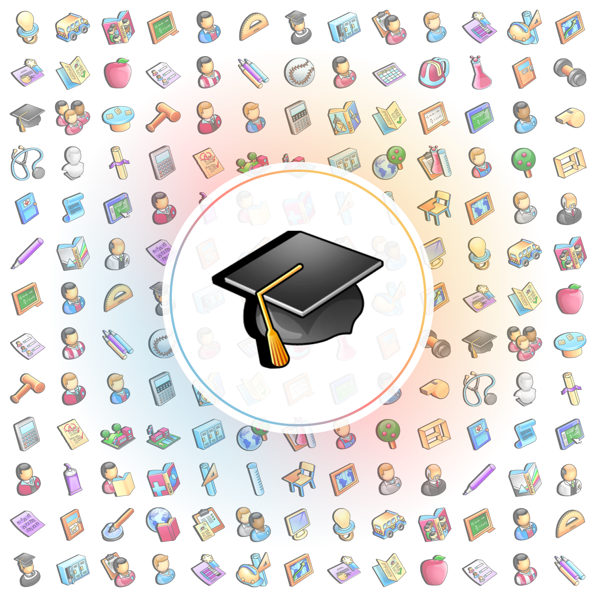 Graduation Icon - Iconshock