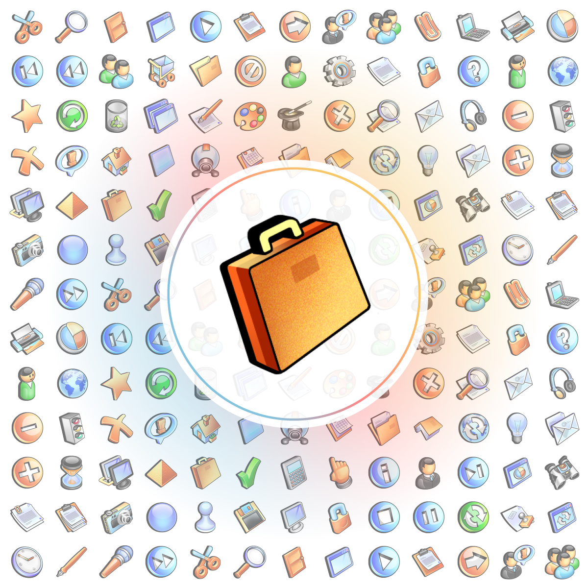 Briefcase Icon - Iconshock