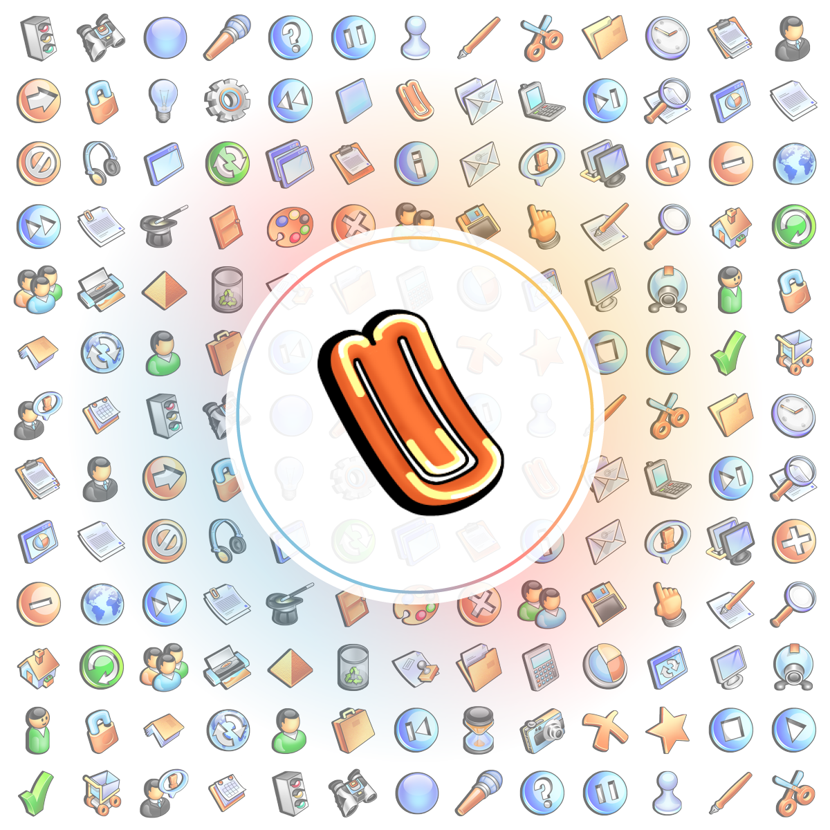 Clip Icon - Iconshock