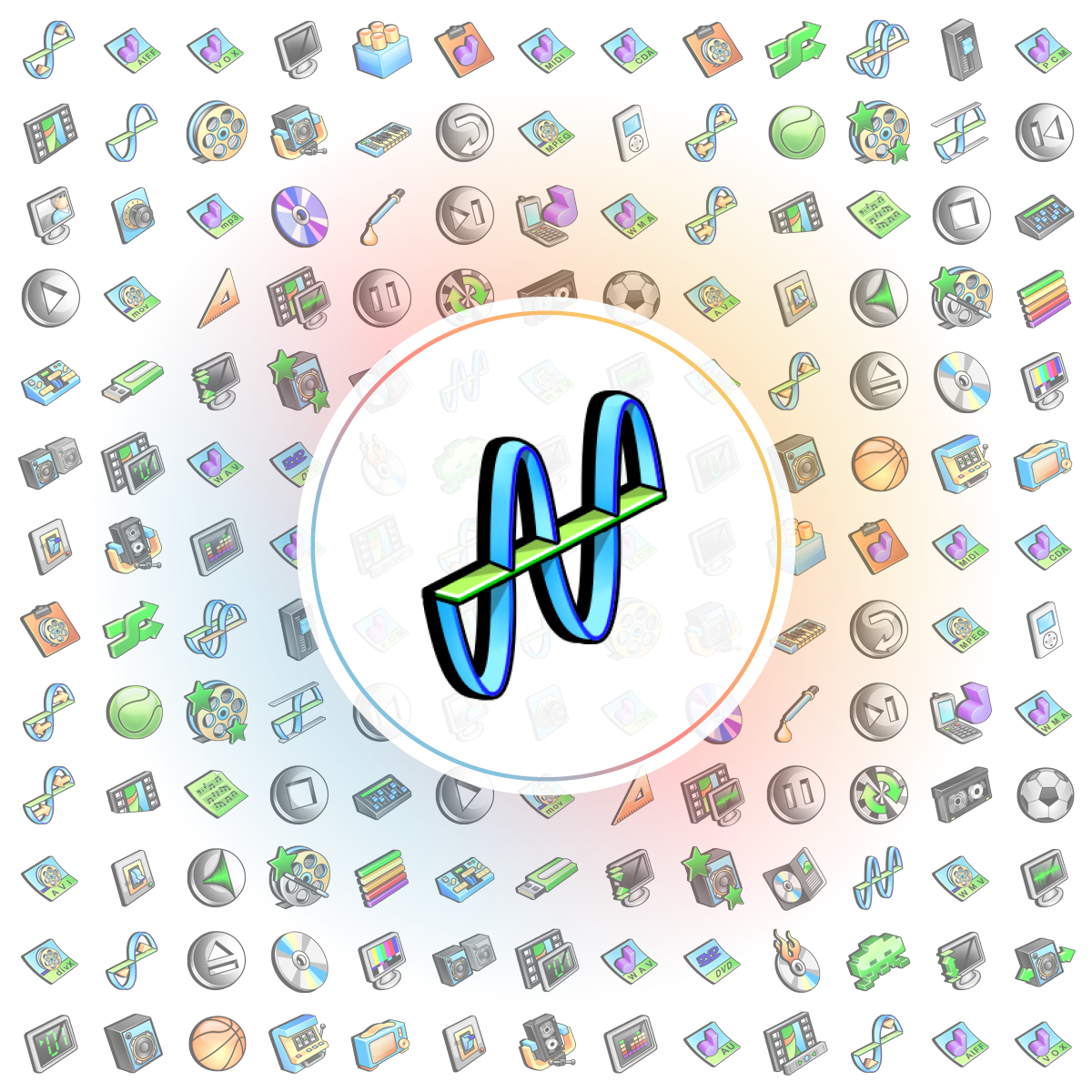 Wave high frequency Icon - Iconshock