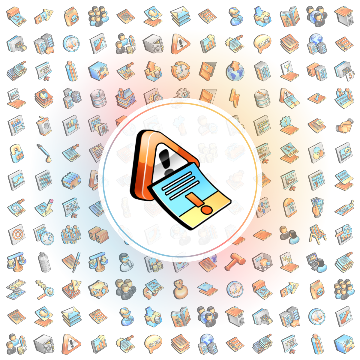 Risk register Icon - Iconshock