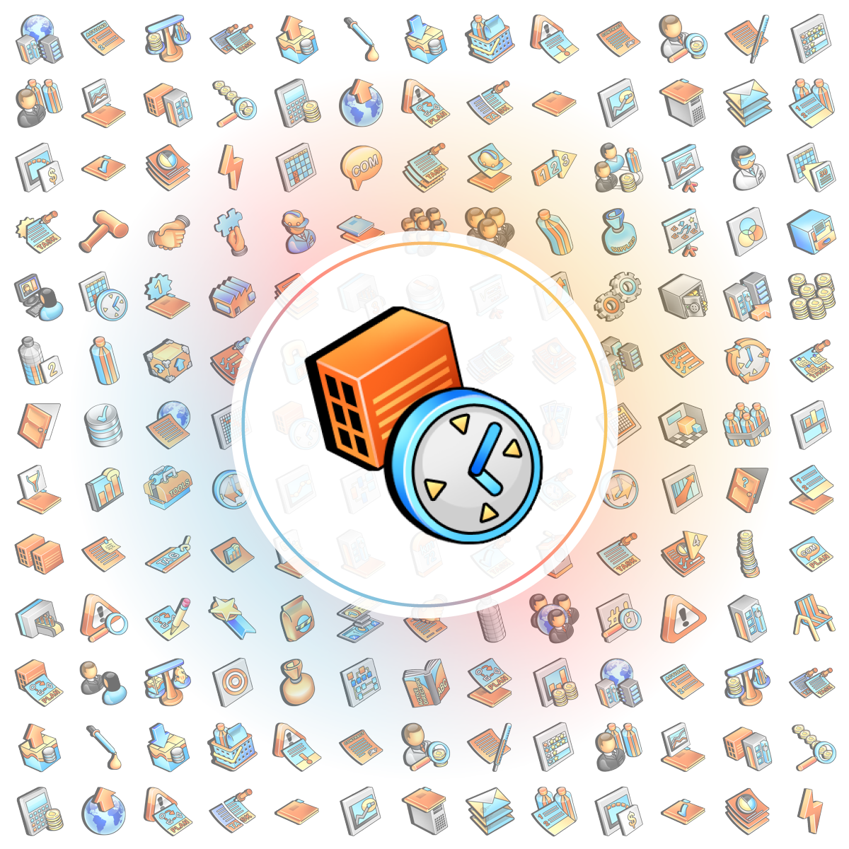 Time resources Icon - Iconshock