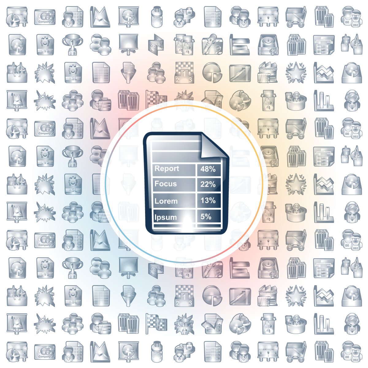 Report Icon - Iconshock
