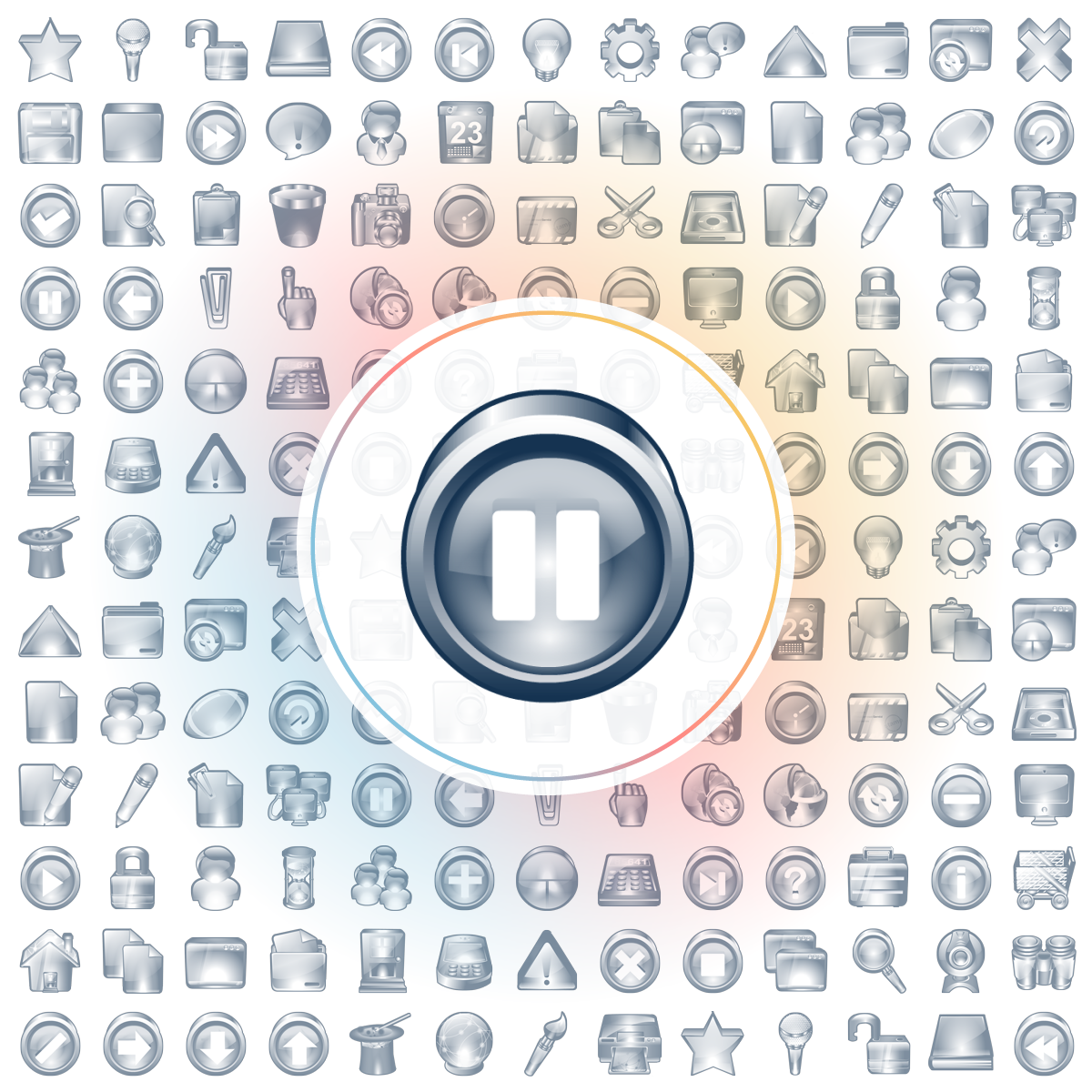 Pause Icon - Iconshock