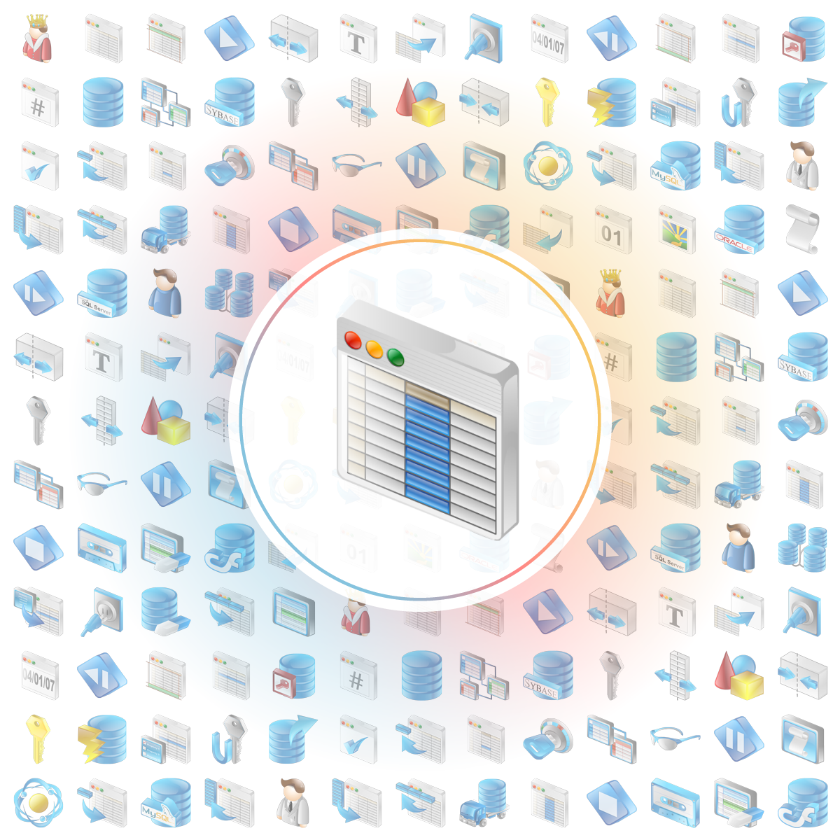 Column Icon - Iconshock