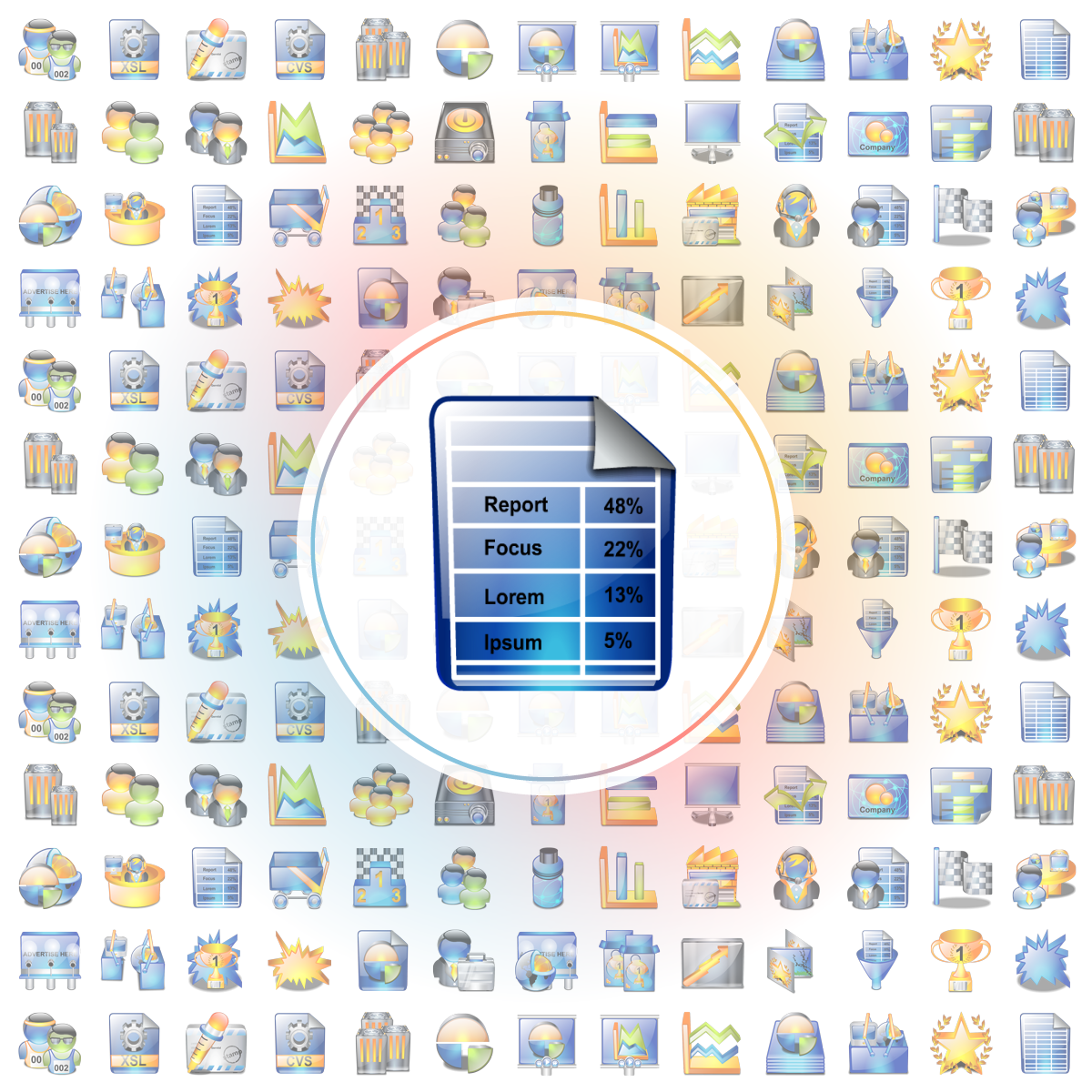 Report Icon - Iconshock