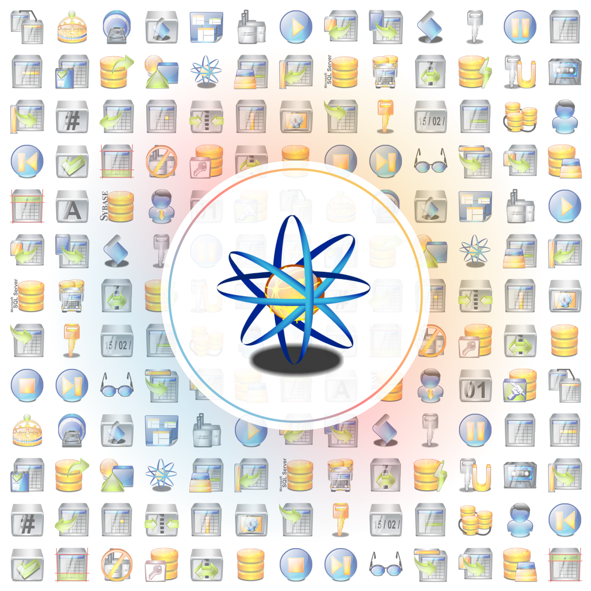 Atom Icon - Iconshock